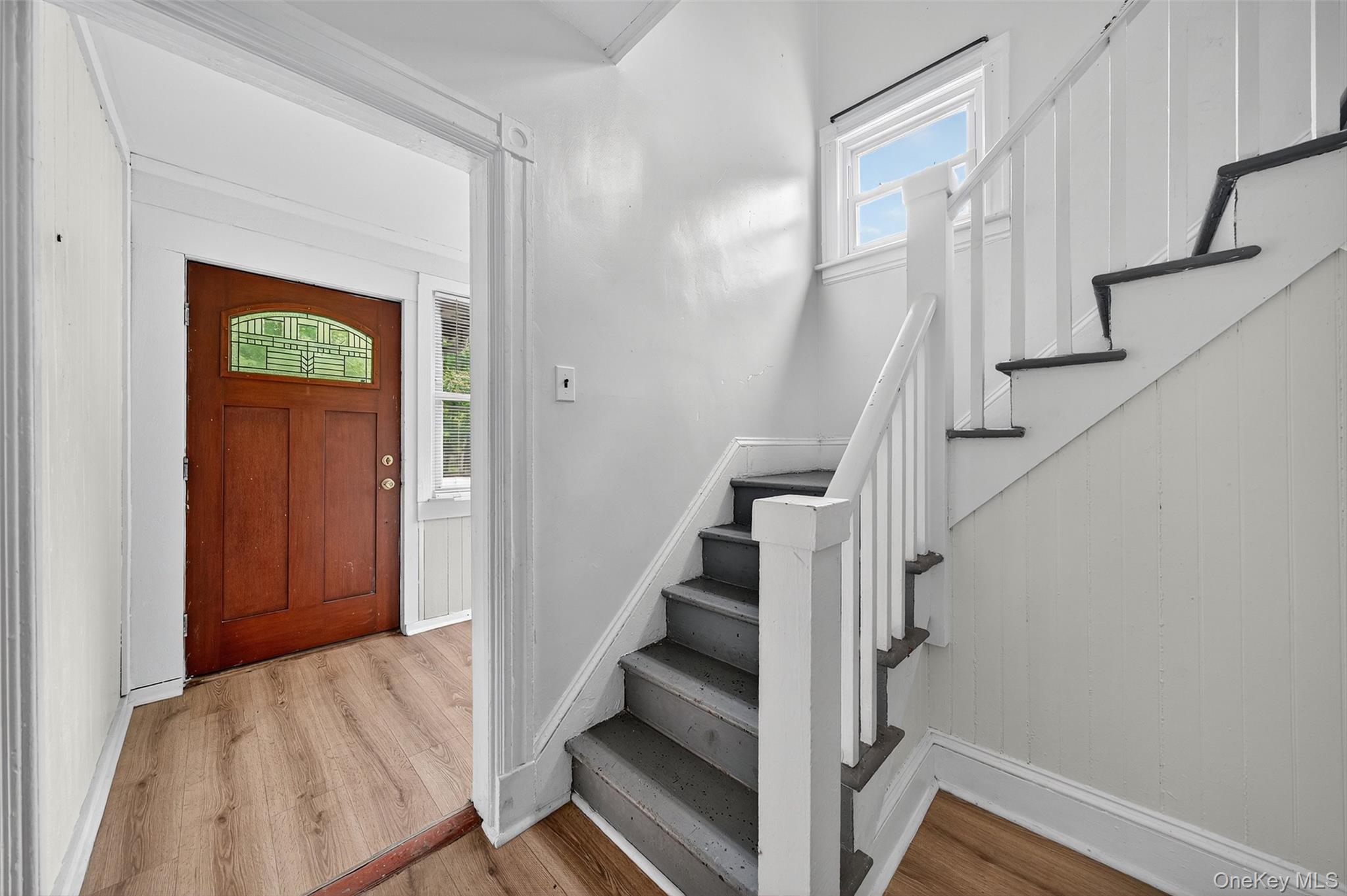 72 Smith Clove Road Central Valley, NY 10917 - Photo 7 of 35 Foyer featuring stairs and light wood-style flooring