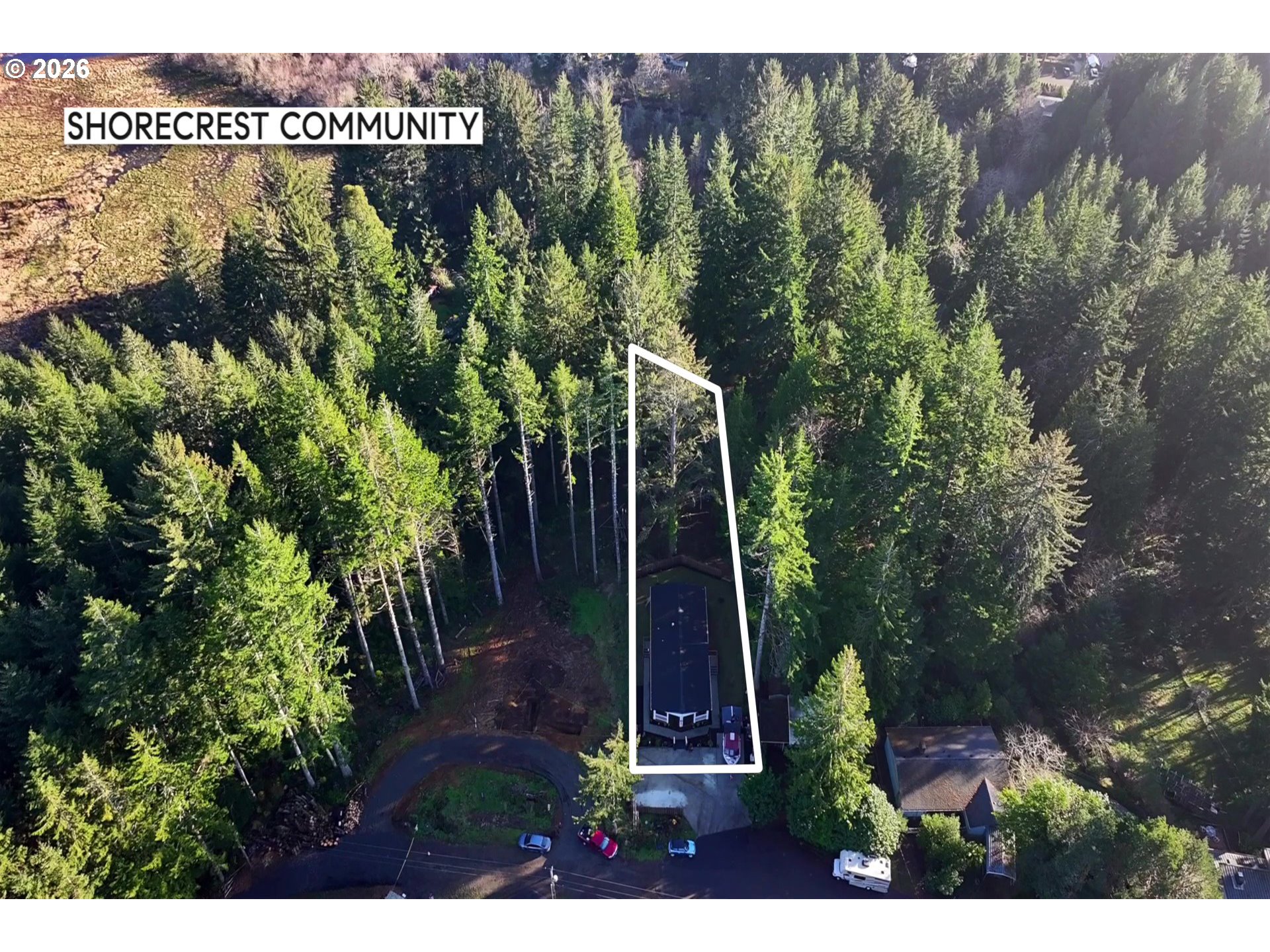 89555 Shorecrest Drive Florence, OR 97439 - Photo 2 of 24 a view of a garden