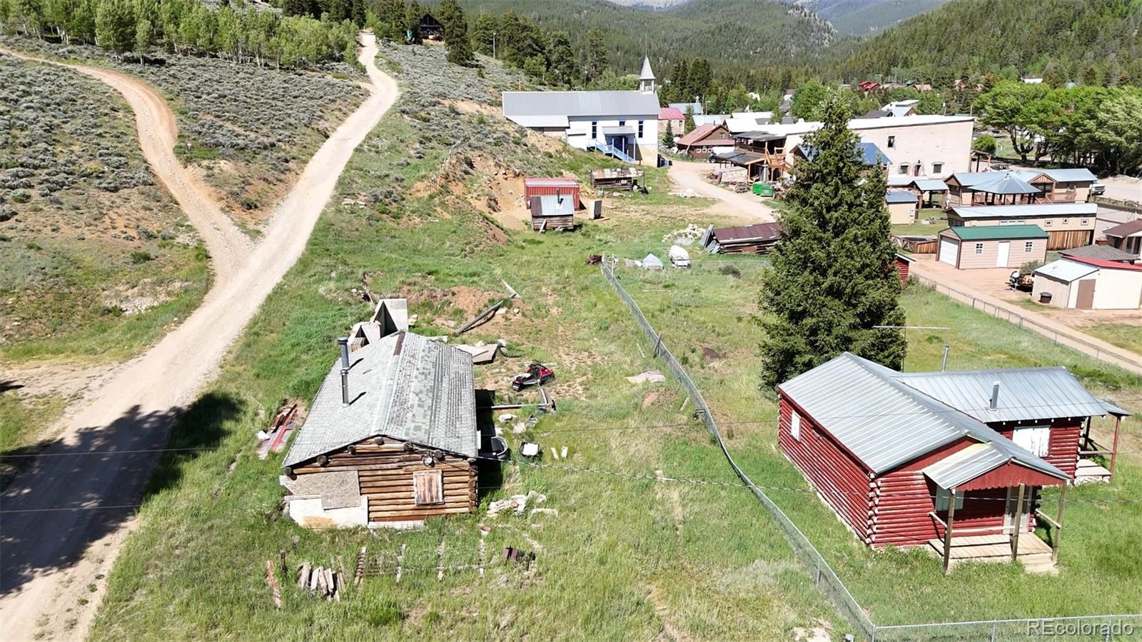 101 3rd Street Pitkin, CO 81241 - Photo 18 of 26 an aerial view of a house with outdoor space