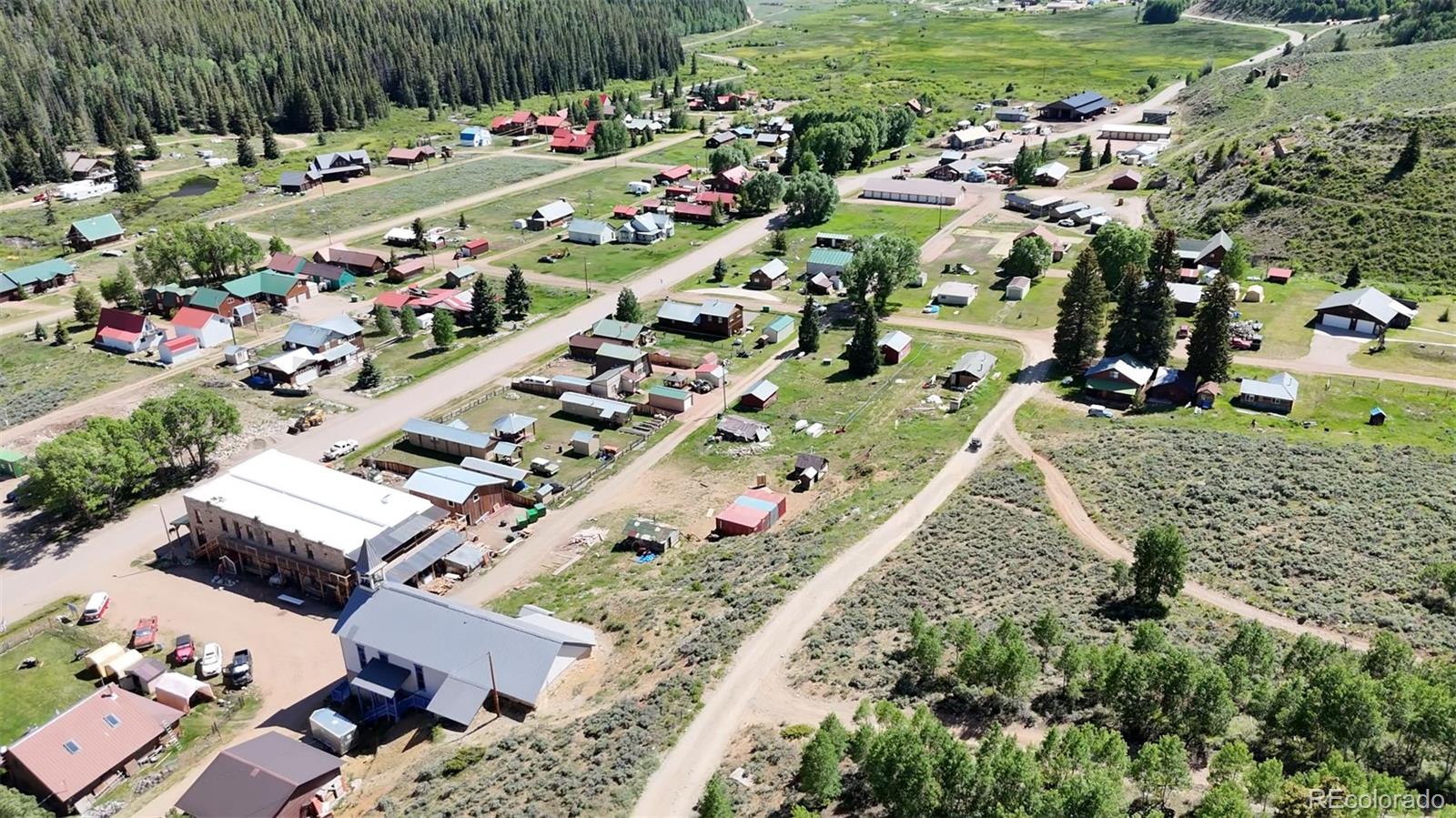 101 3rd Street Pitkin, CO 81241 - Photo 20 of 26 an aerial view of residential houses with outdoor space