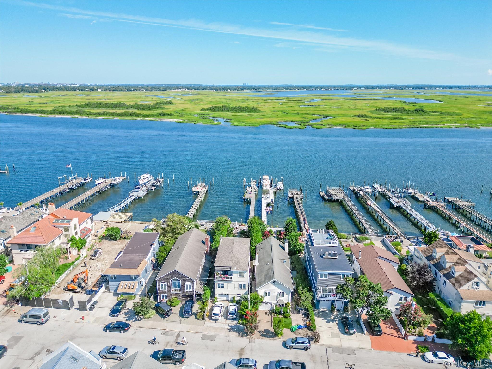 101 Bay Street Long Beach, NY 11561 - Photo 37 of 42 an aerial view of a houses with an outdoor space