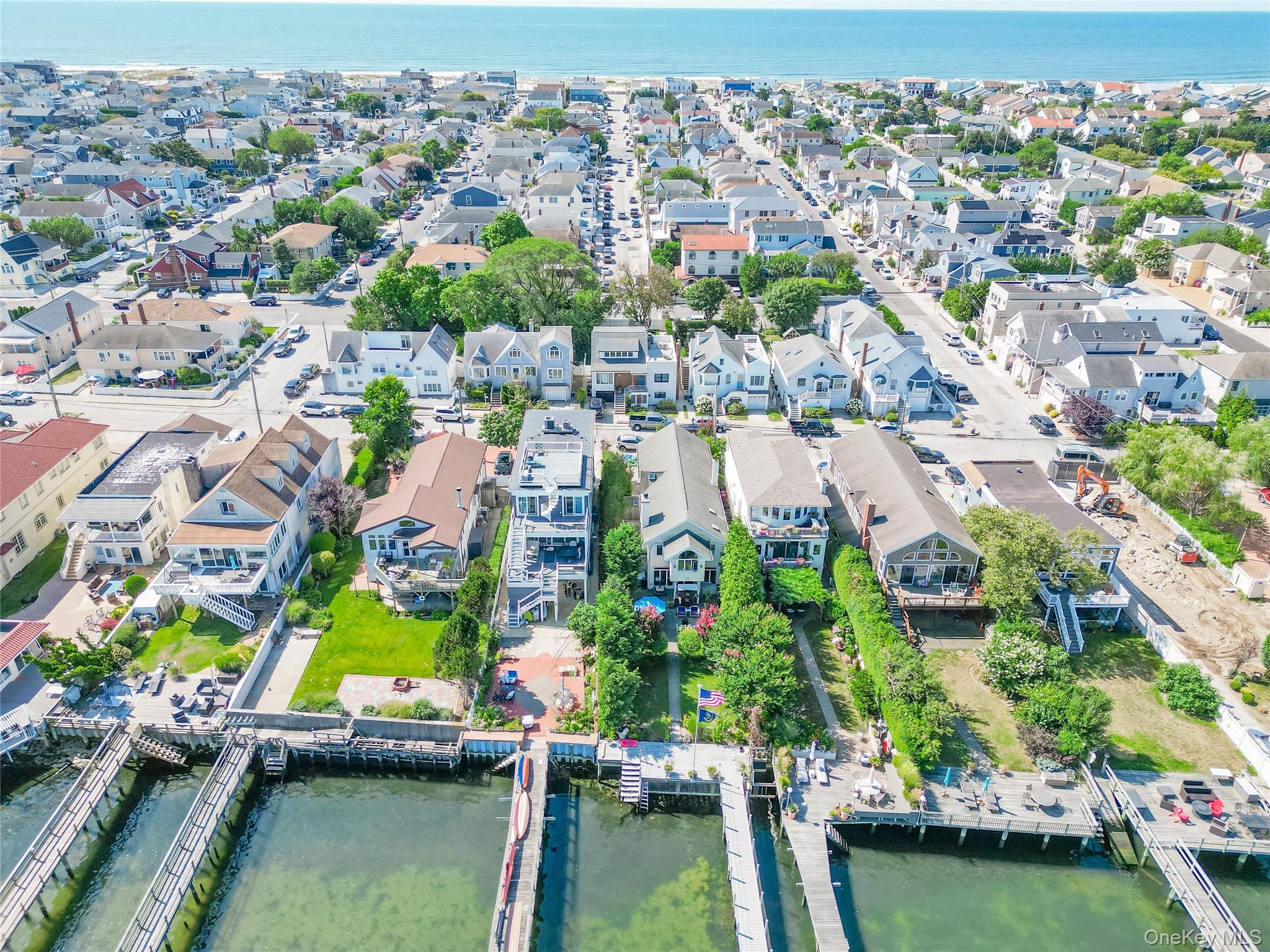 101 Bay Street Long Beach, NY 11561 - Photo 42 of 42 an aerial view of residential houses with outdoor space