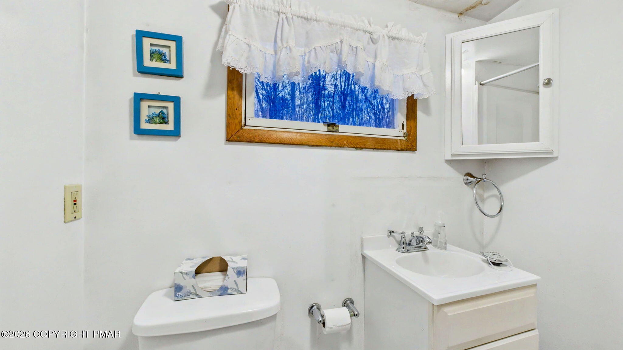 1208 Mattioli Road Bartonsville, PA 18321 - Photo 14 of 23 a bathroom with a sink and a mirror