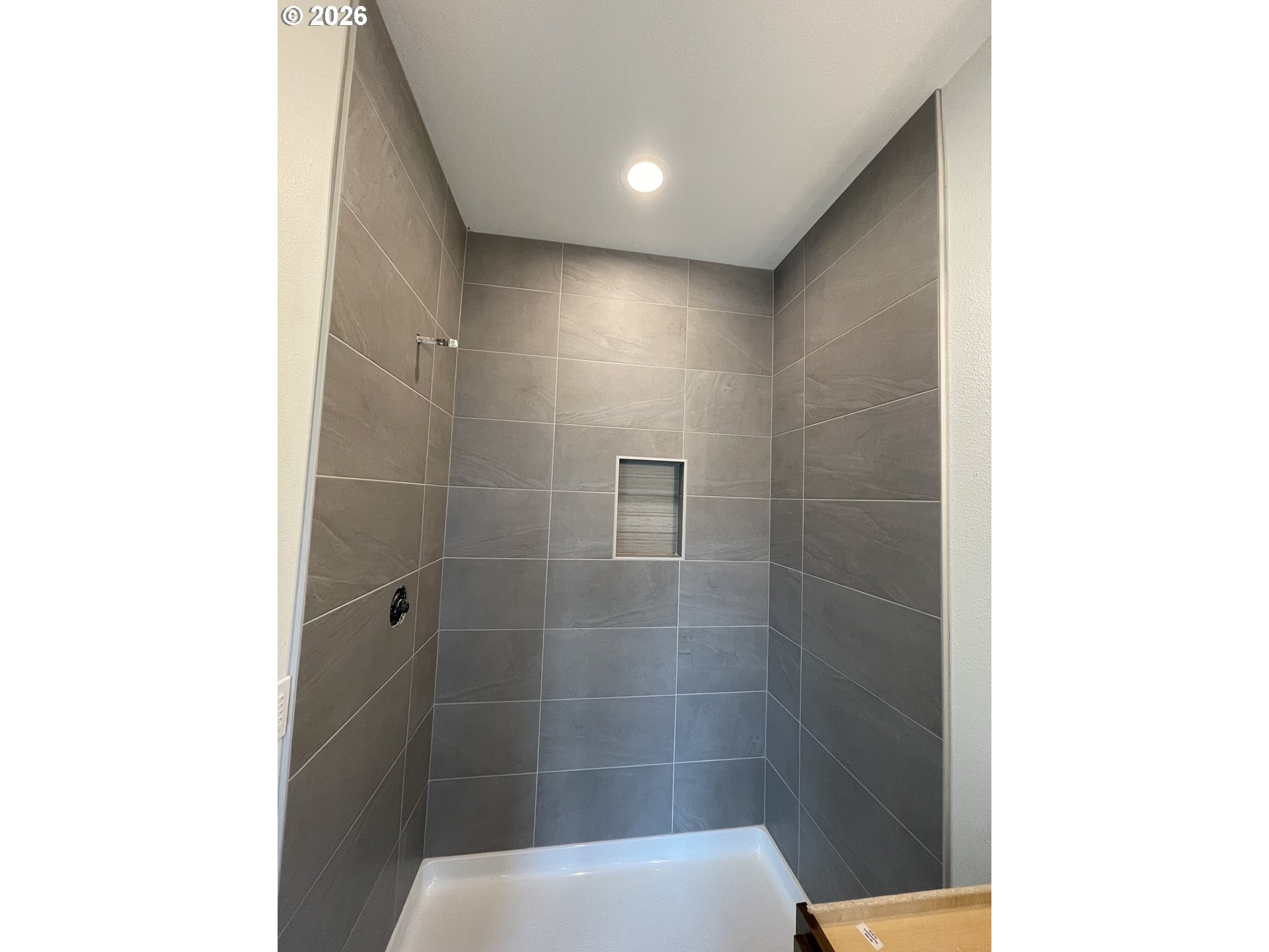 20671 Northeast Thompson Terrace Fairview, OR 97024 - Photo 5 of 6 a bathroom with a shower