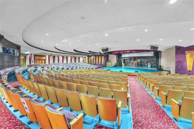 a picture of a living room and bathroom