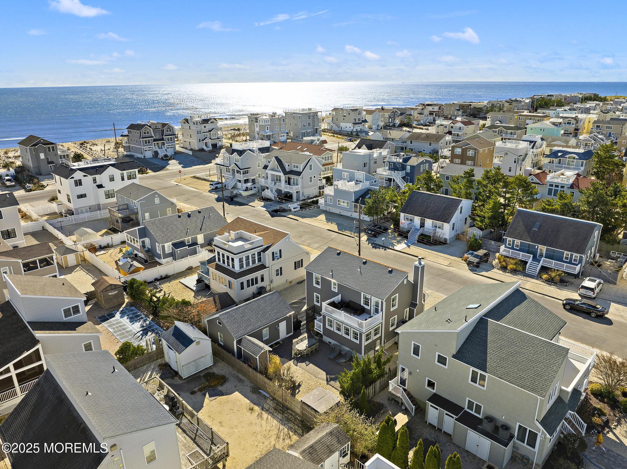 9 Inlet Road Beach Haven, NJ 08008 - Photo 47 of 51 an aerial view of a parking and city view