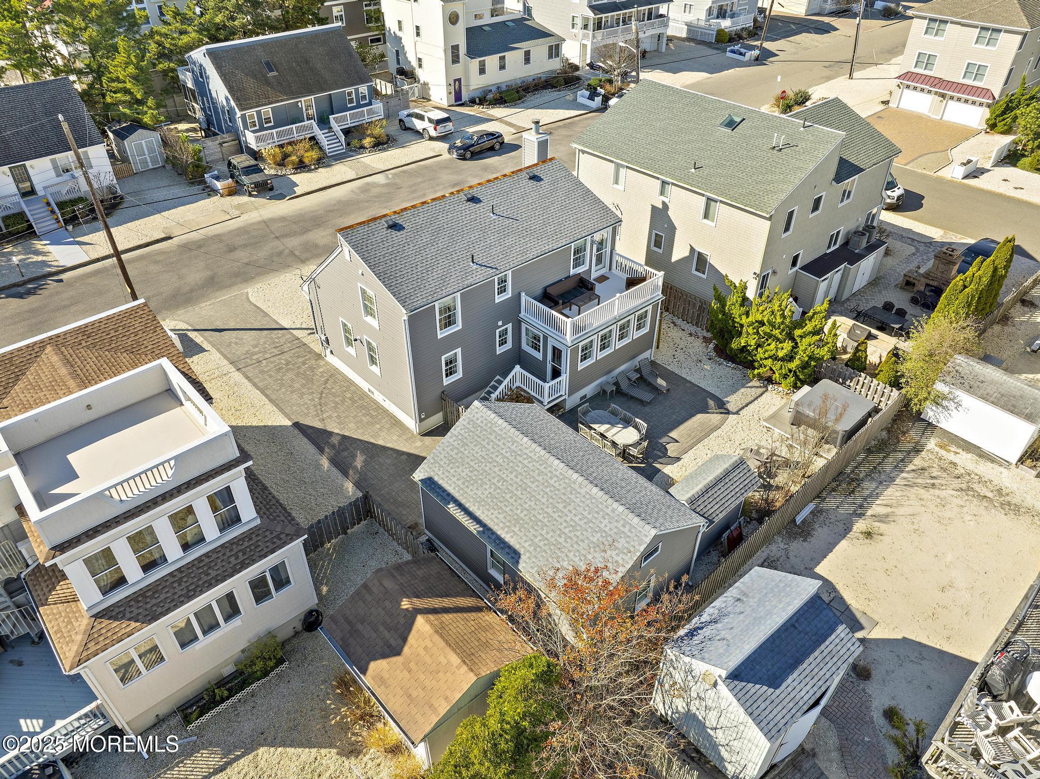 9 Inlet Road Beach Haven, NJ 08008 - Photo 48 of 51 an aerial view of a house with outdoor space