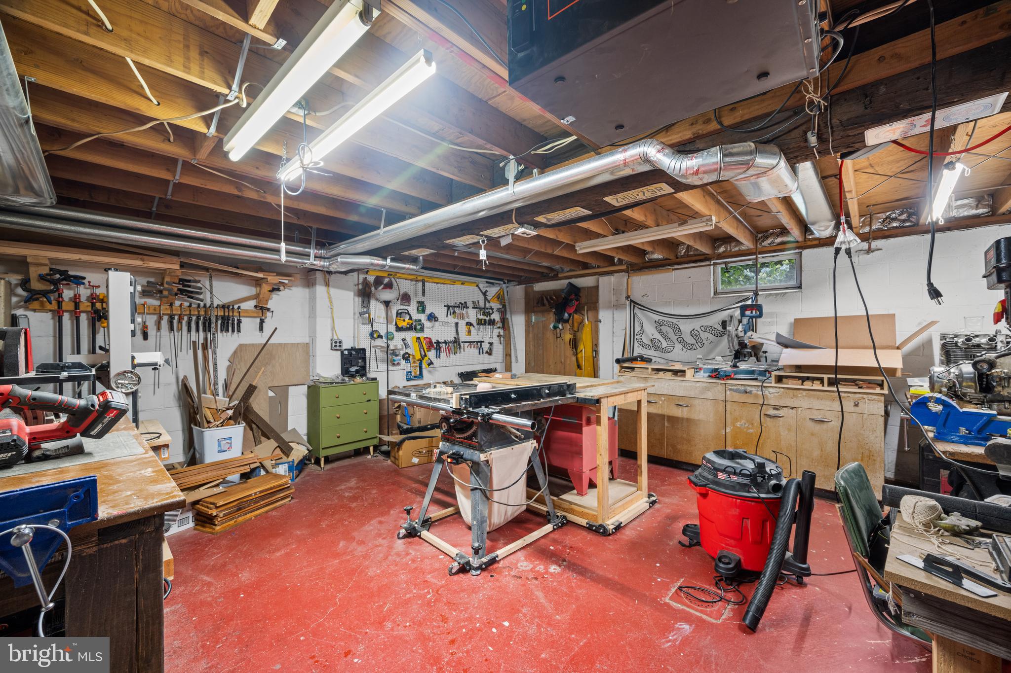 2204 Creek Road Hainesport, NJ 08036 - Photo 23 of 43 Basement Workshop w/ Bilco Access