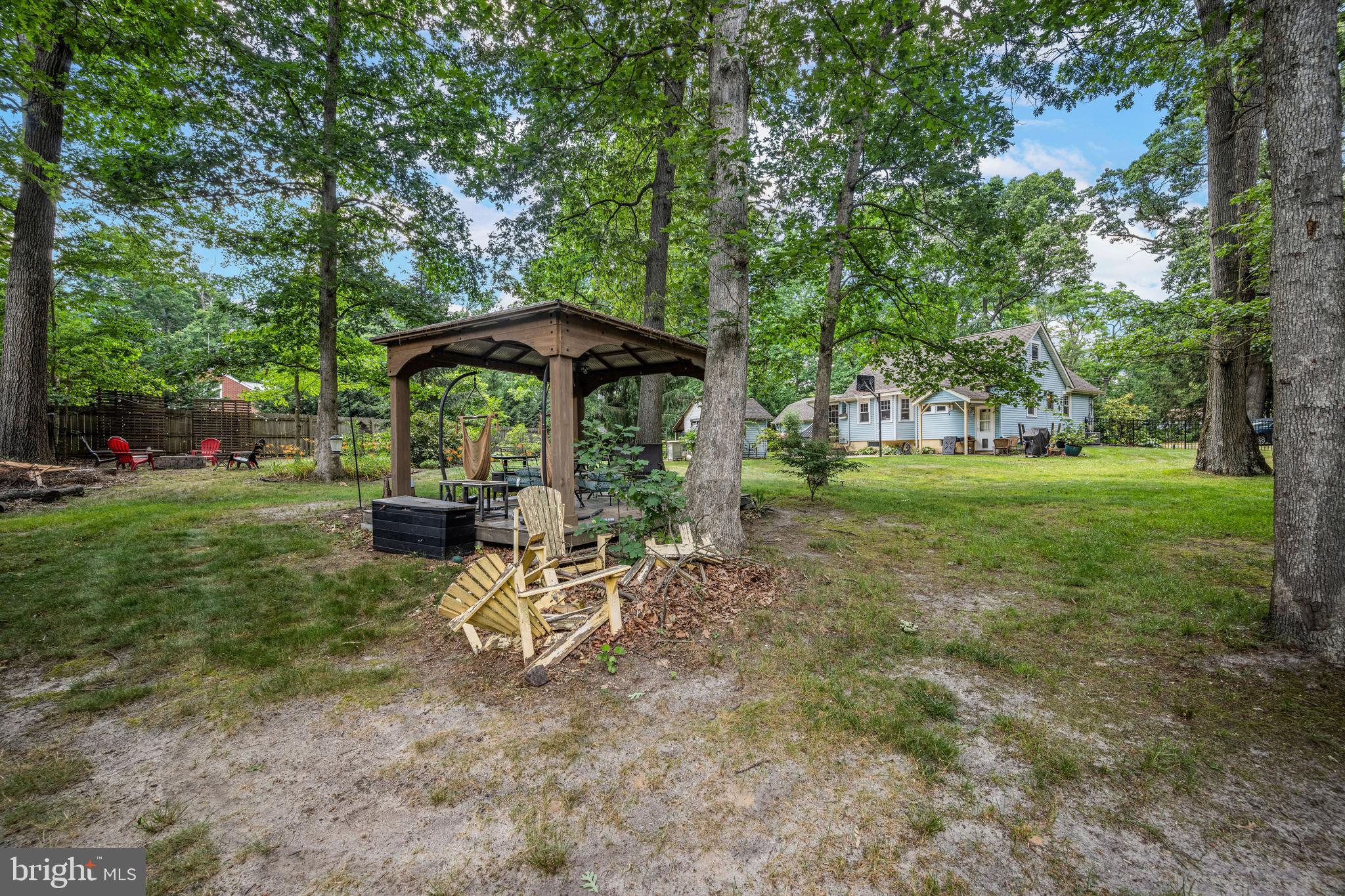 2204 Creek Road Hainesport, NJ 08036 - Photo 32 of 43 Cedar Gazebo on Composite Decking