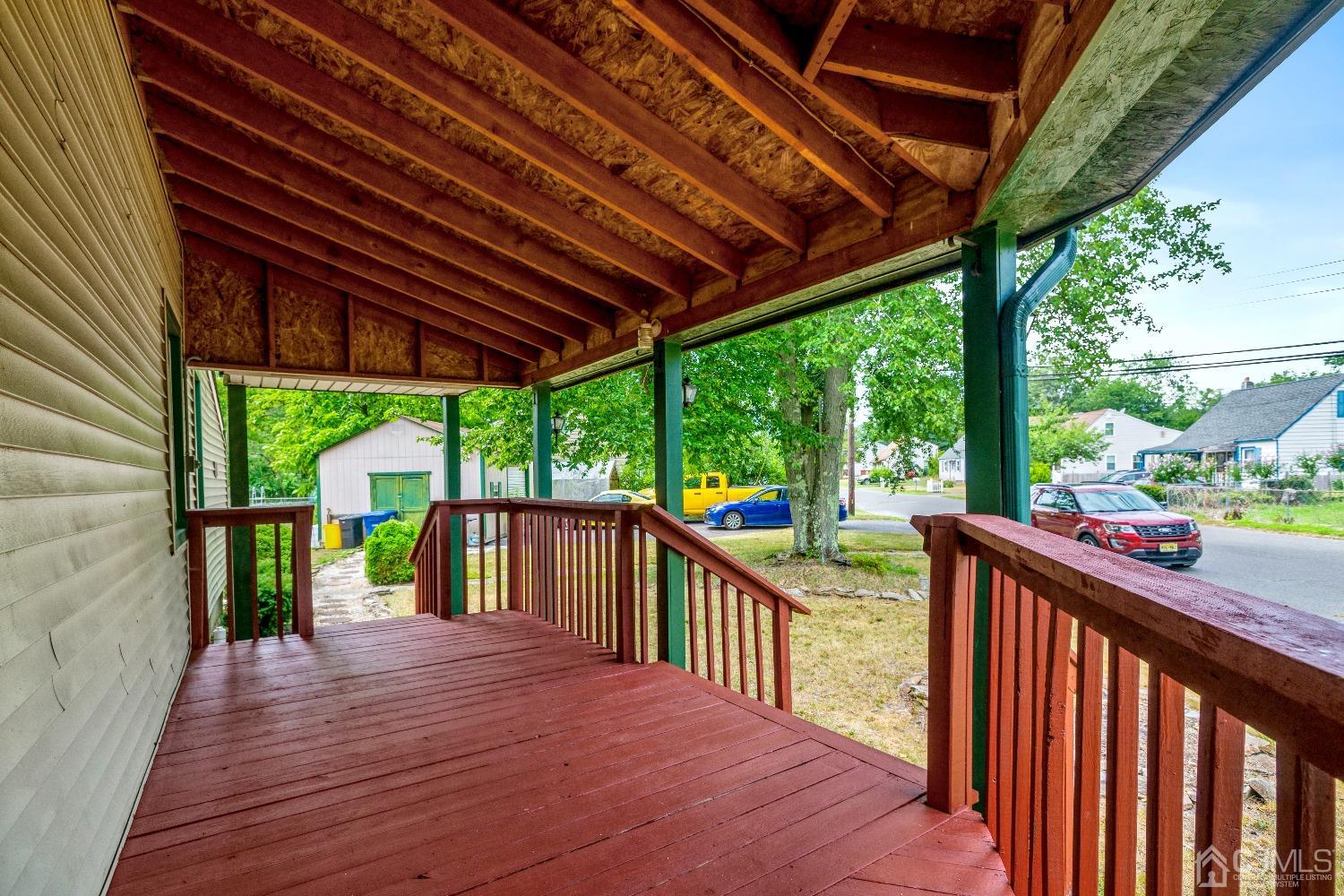 1100 Junction Road Browns Mills, NJ 08015 - Photo 21 of 27 a view of a deck with wooden floor and outdoor space