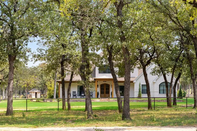 front view of house with a yard