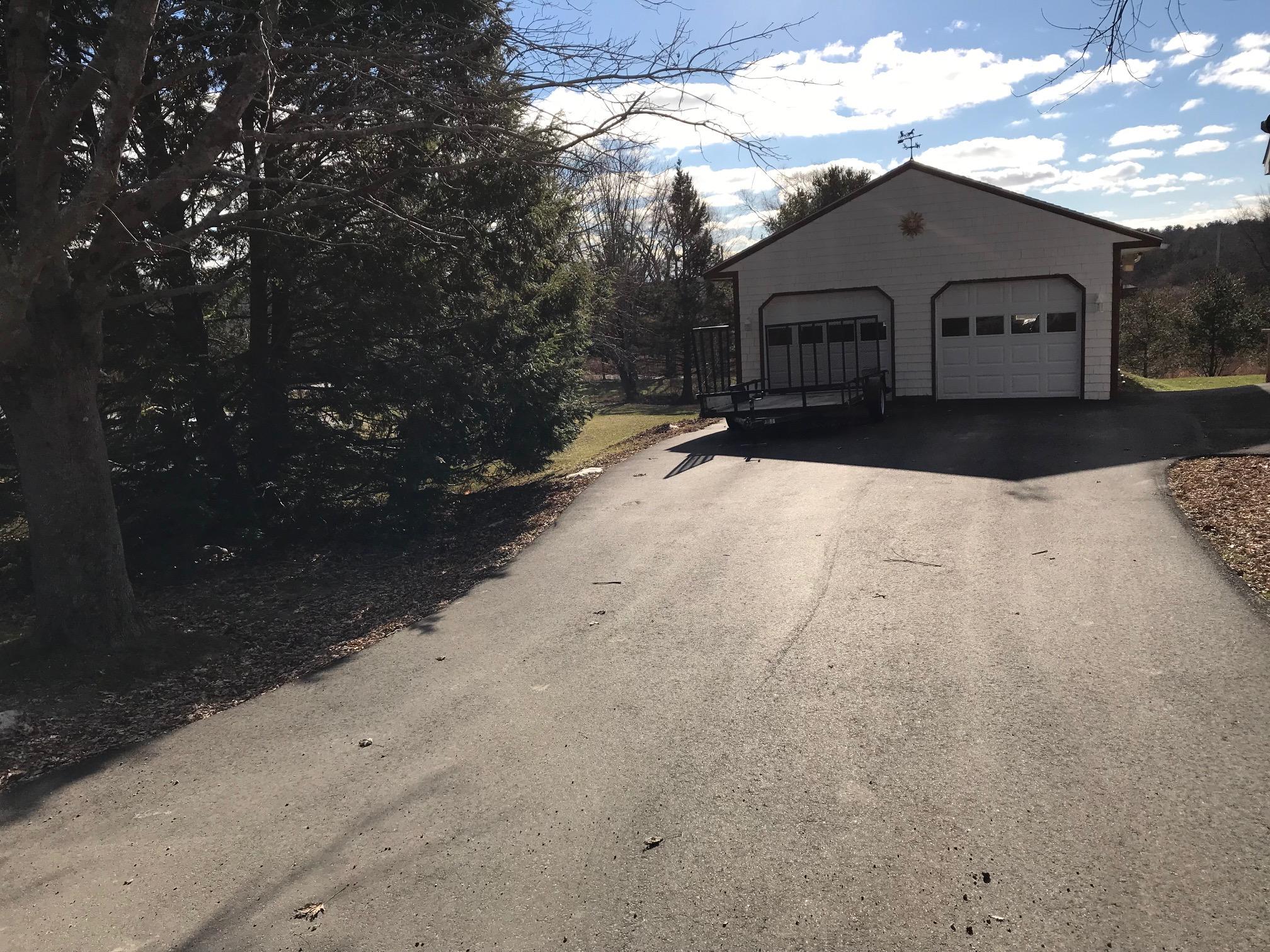 22 Powder Mill Road Warren, ME 04864 - Photo 4 of 7 driveway and garage