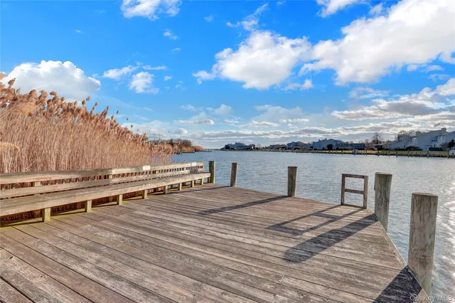a view of a terrace with outside space