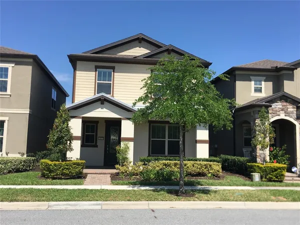 a view of swimming pool with outdoor seating and yard