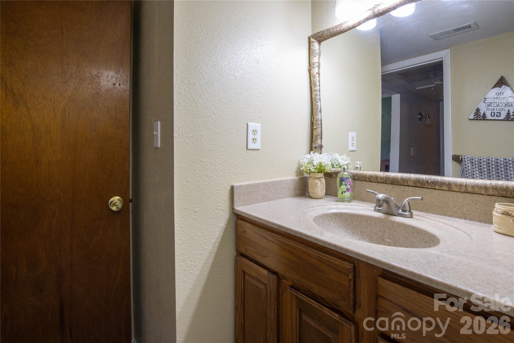 84 Sheets Farm Road Bakersville, NC 28705 - Photo 23 of 42 a bathroom with a sink and a mirror