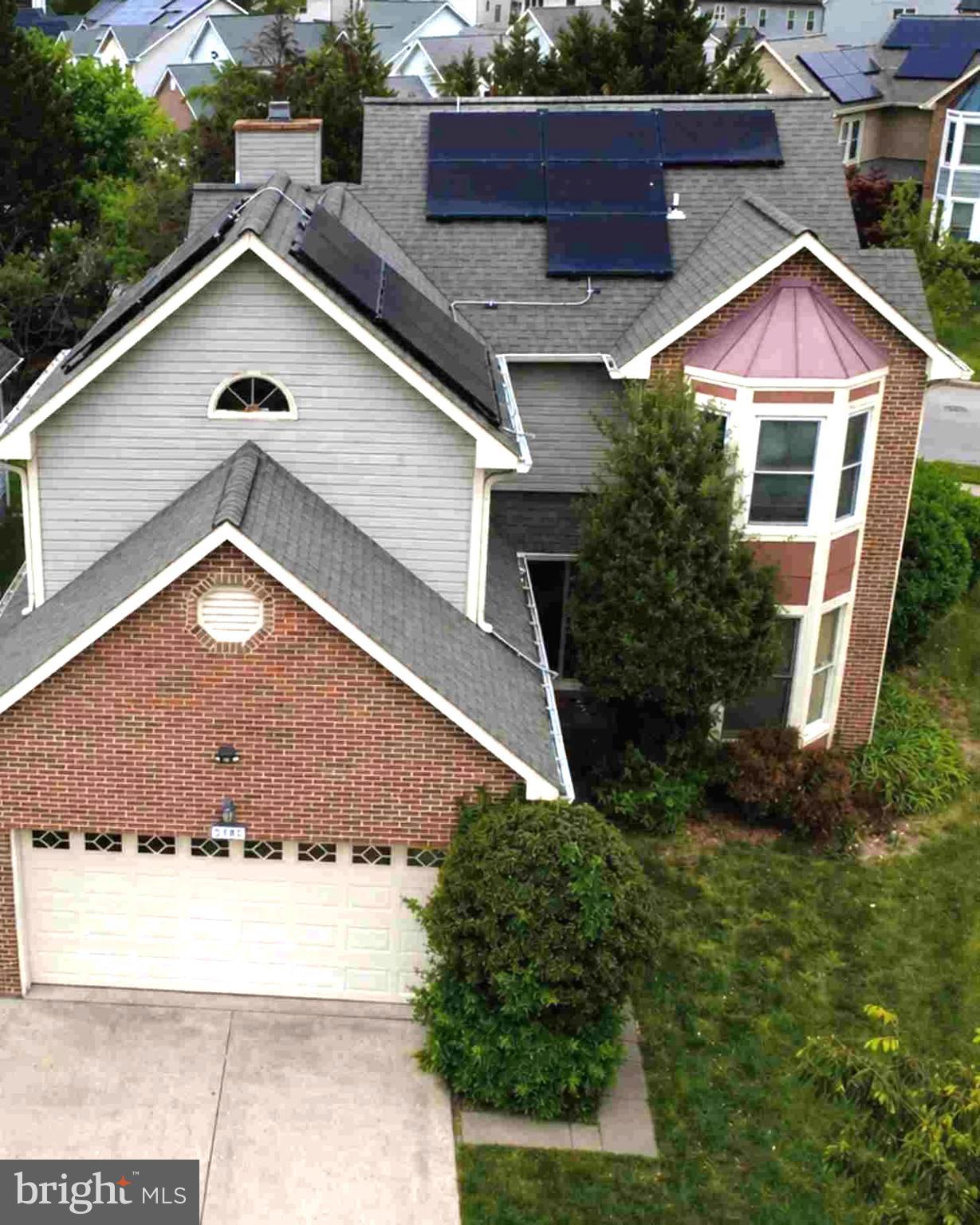 9348 Creekview Drive Laurel, MD 20708 - Photo 2 of 58 OUTSIDE FRONT DRONE PICTURE