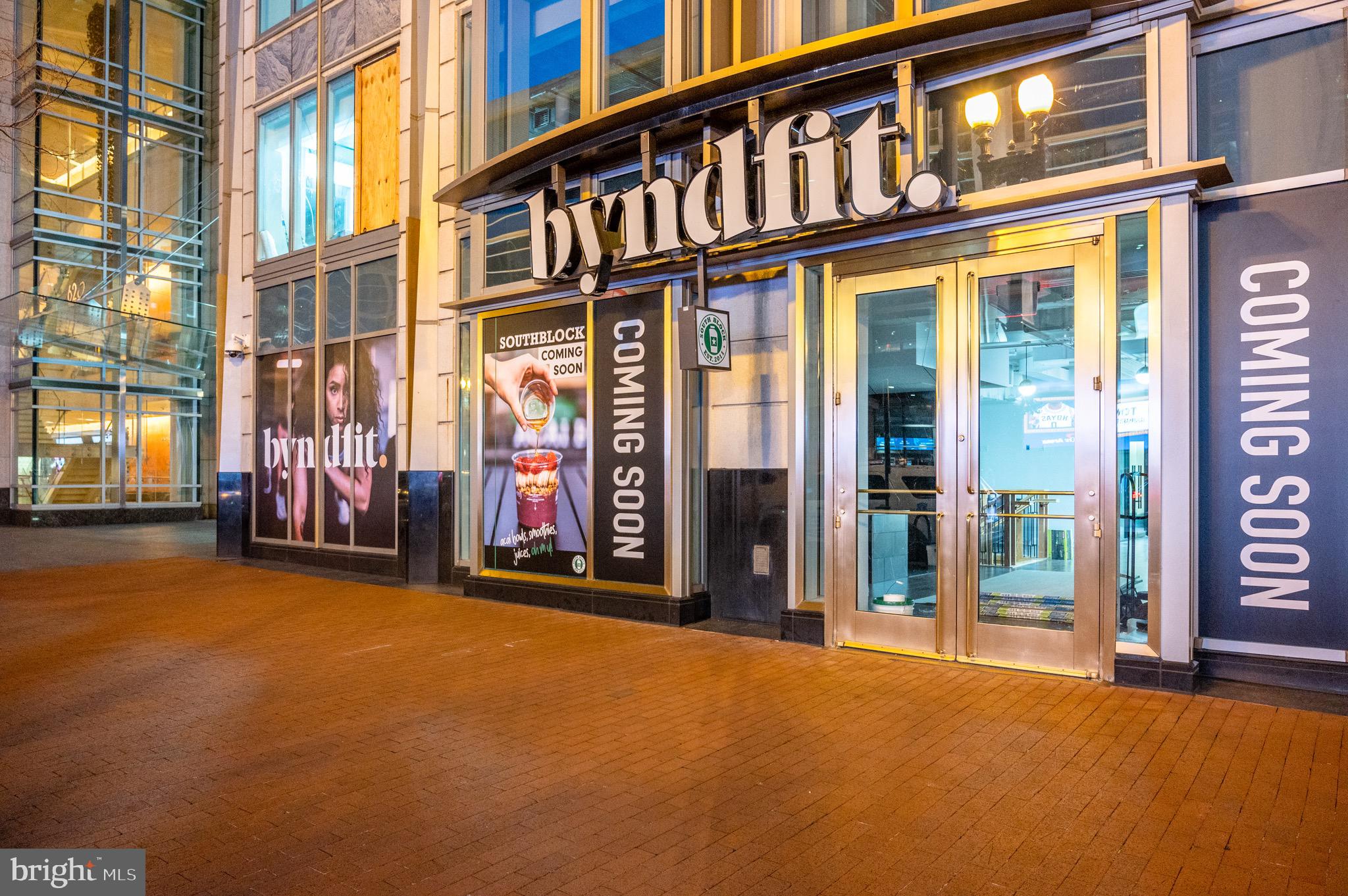 675 E Street Northwest, Unit 500 Washington, DC 20004 - Photo 42 of 52 a view of a building with a retail shops