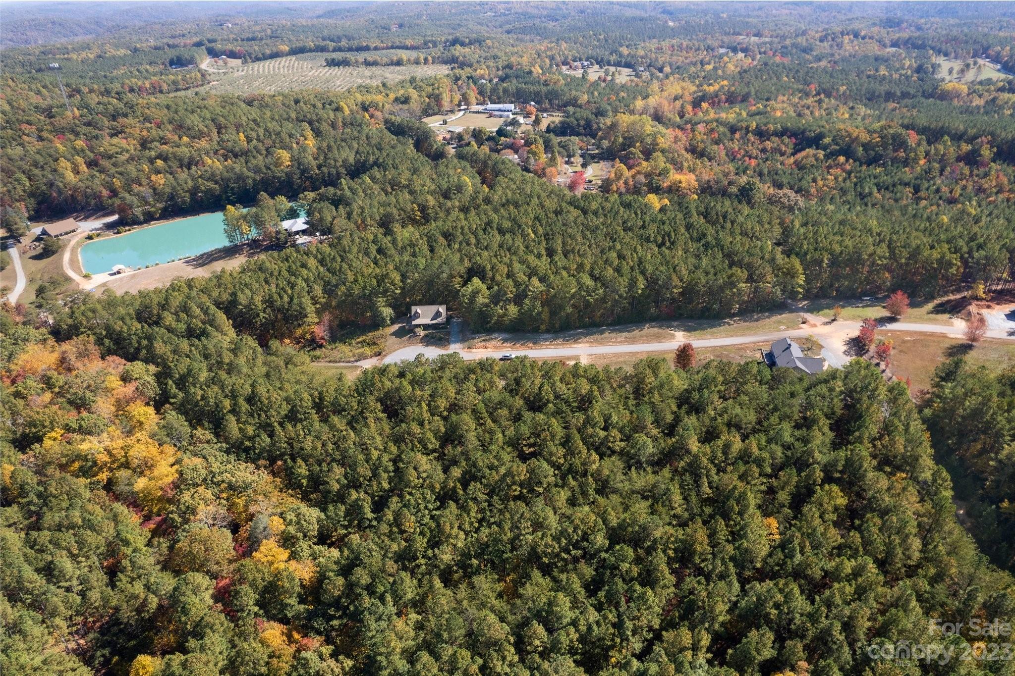 0 Palisade Drive, Unit 26 Rutherfordton, NC 28139 - Photo 6 of 8 an aerial view of residential houses with outdoor space and trees