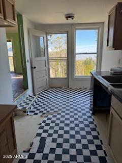 203 3rd Street Jerome, AZ 86331 - Photo 15 of 18 a black and white checkered floor