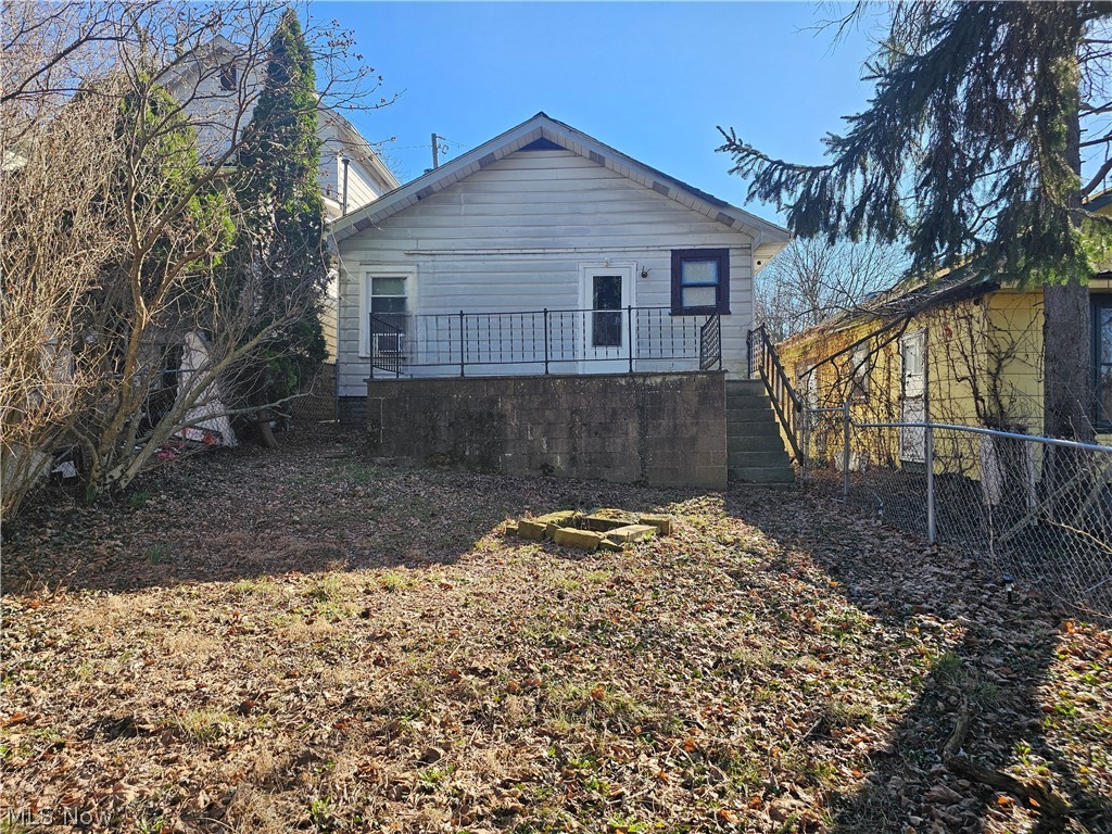 633 Riley Avenue East Liverpool, OH 43920 - Photo 21 of 21 Back of property with stairway