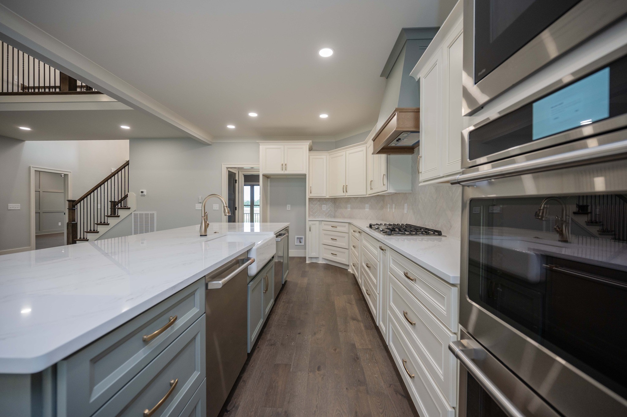 0 Holly Grove Road Lascassas, TN 37085 - Photo 16 of 39 a kitchen with stainless steel appliances granite countertop a sink and cabinets