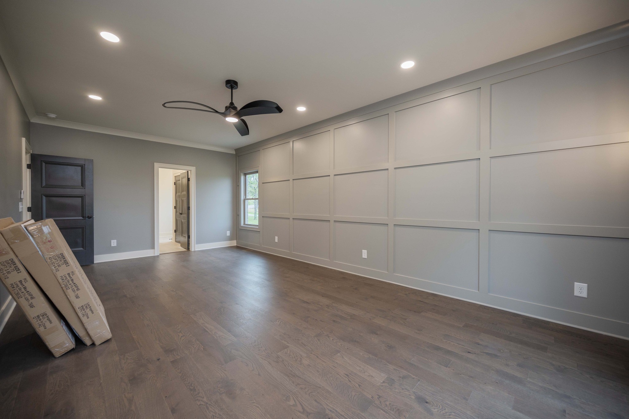 0 Holly Grove Road Lascassas, TN 37085 - Photo 22 of 39 a view of a livingroom with a ceiling fan and wooden floor