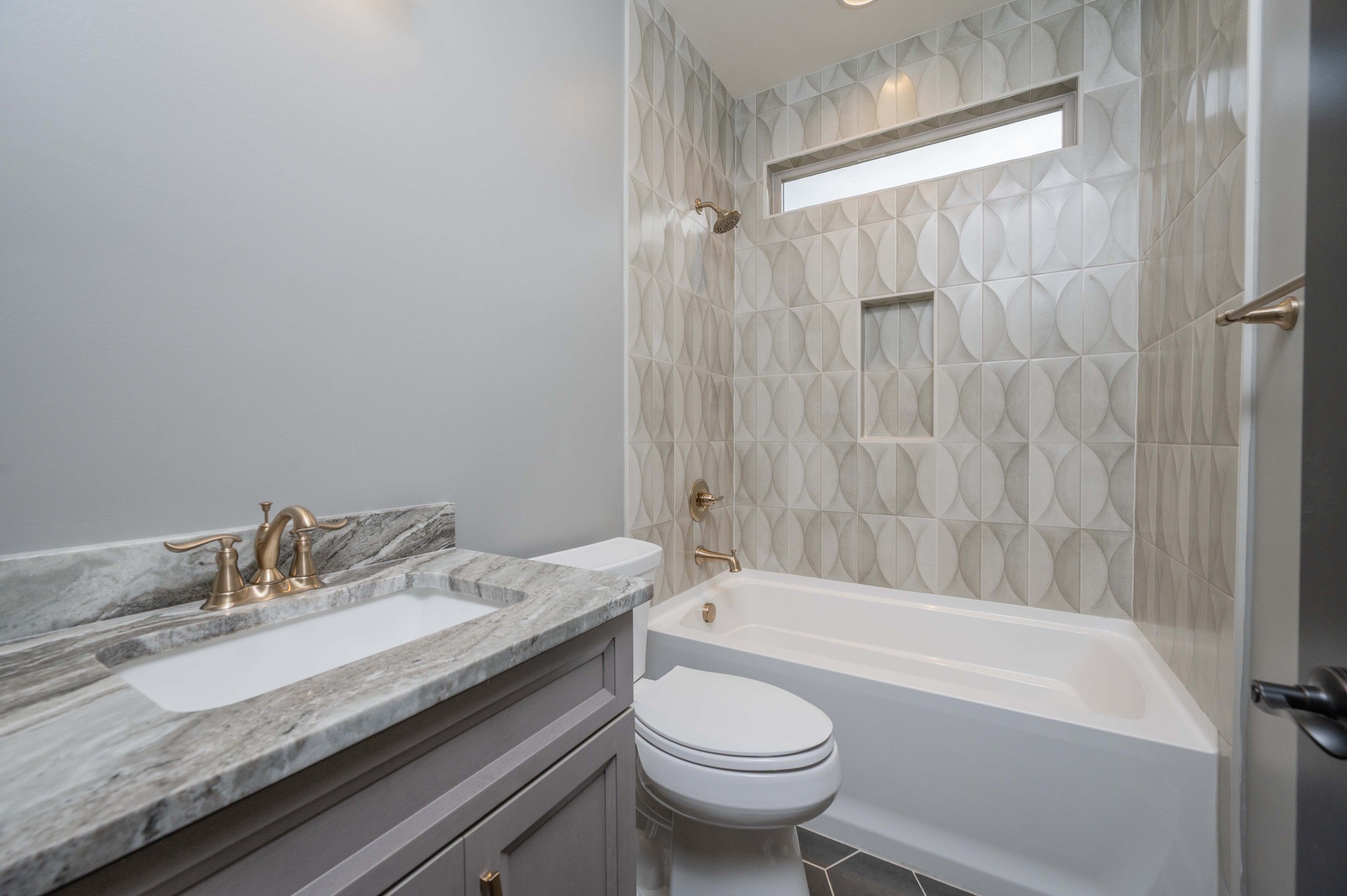 0 Holly Grove Road Lascassas, TN 37085 - Photo 28 of 39 a bathroom with a granite countertop sink and a mirror