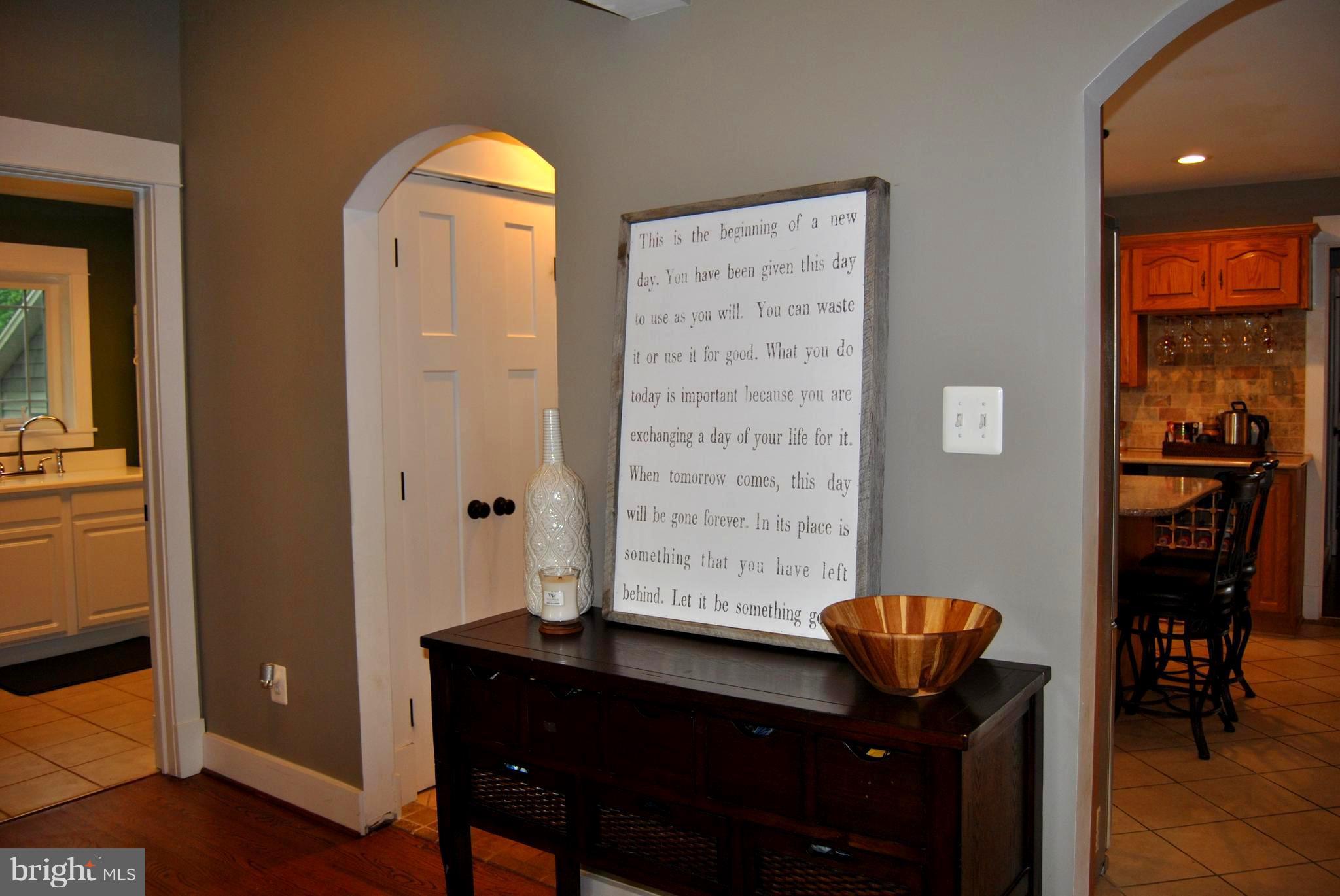 5453 Stone Road Frederick, MD 21703 - Photo 4 of 12 View from foyer....arches, laundry, kitchen!