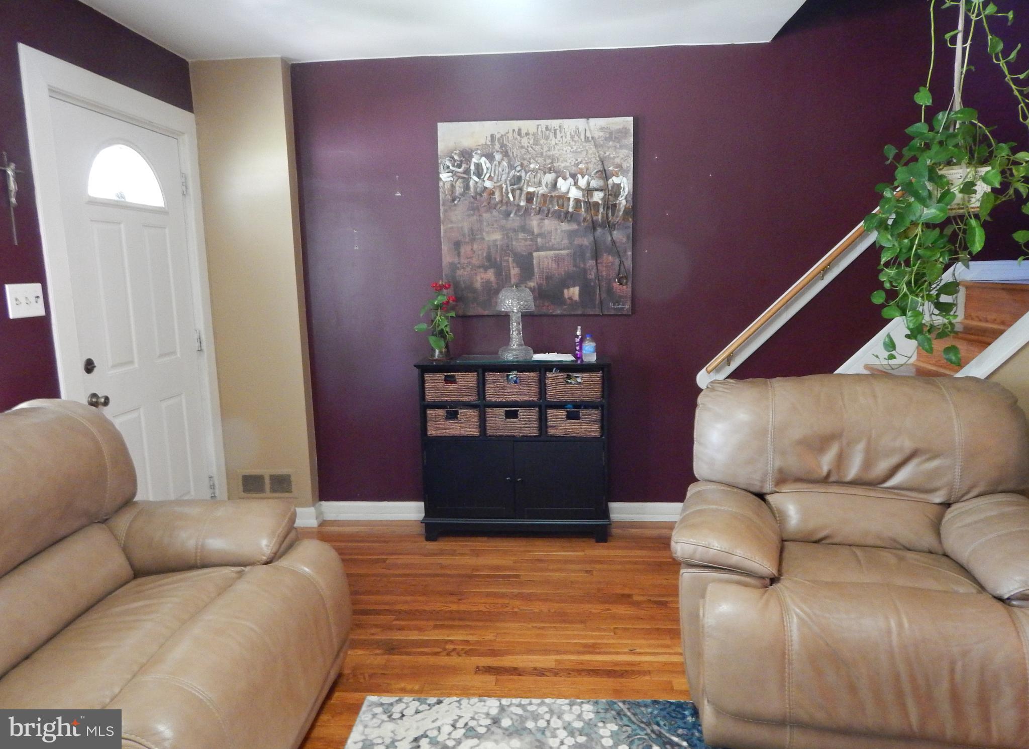 7484 German Hill Road Baltimore, MD 21222 - Photo 3 of 31 Lovely Living Room with Hardwood Floors
