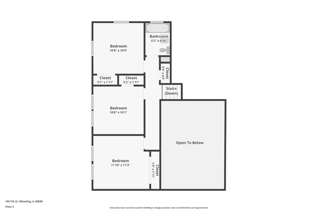 $469,000 | 195 7th Street, Wheeling, IL 60090