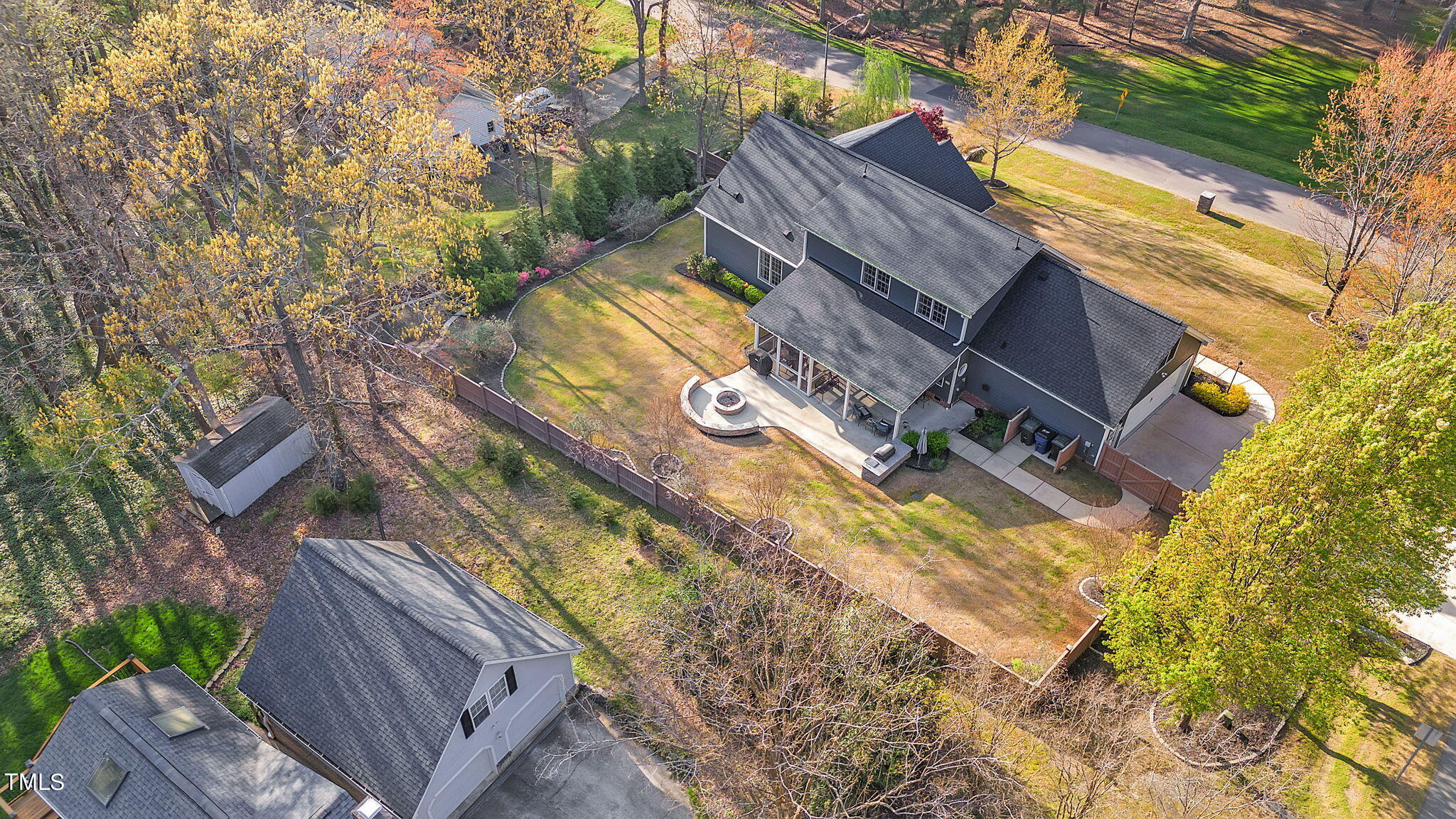 4301 Sprague Road Raleigh, NC 27613 - Photo 45 of 46 a view of a house with a yard