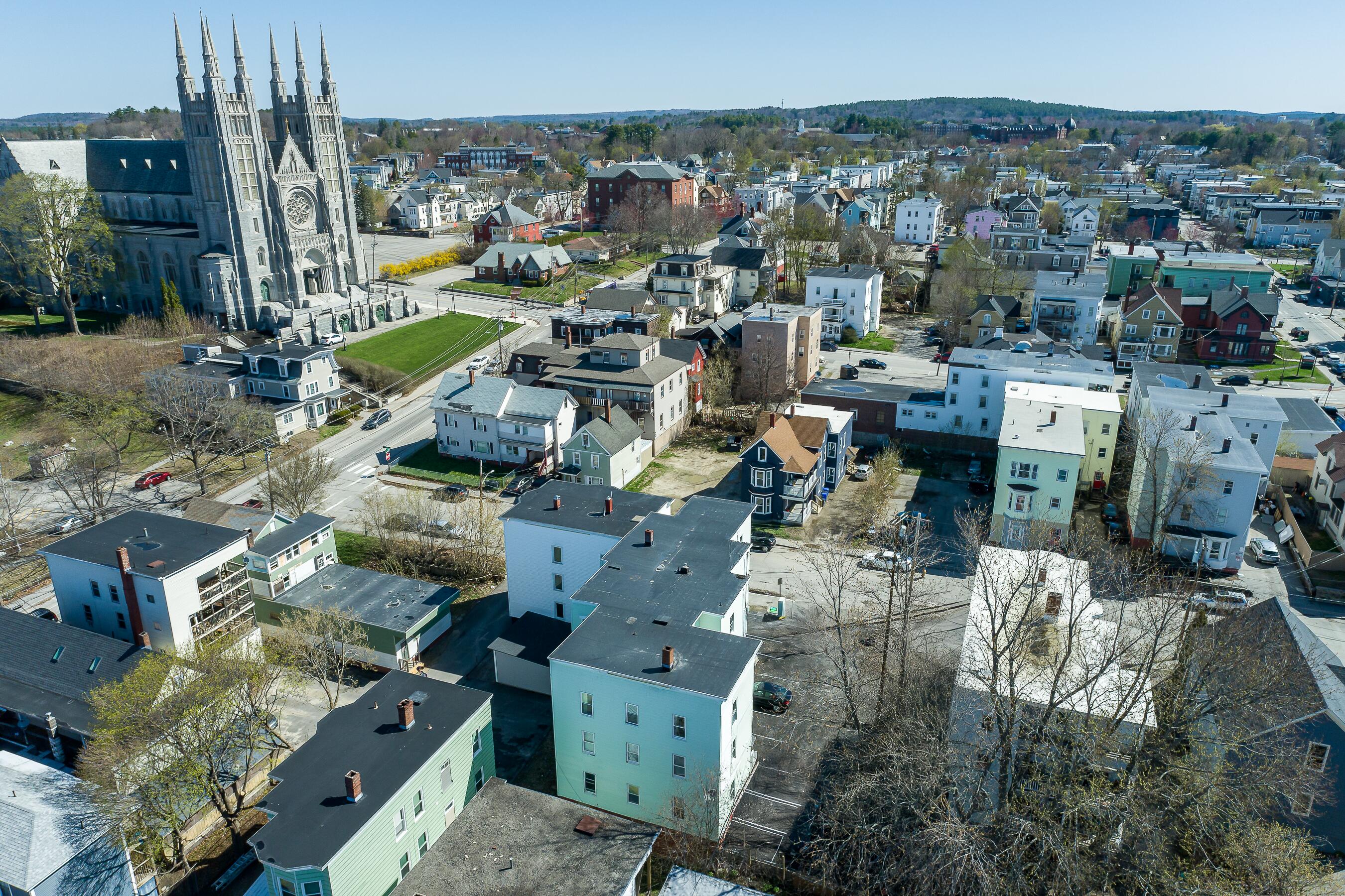 47-49 Pierce Street Lewiston, ME 04240 - Photo 2 of 35 2 - Drone (1)