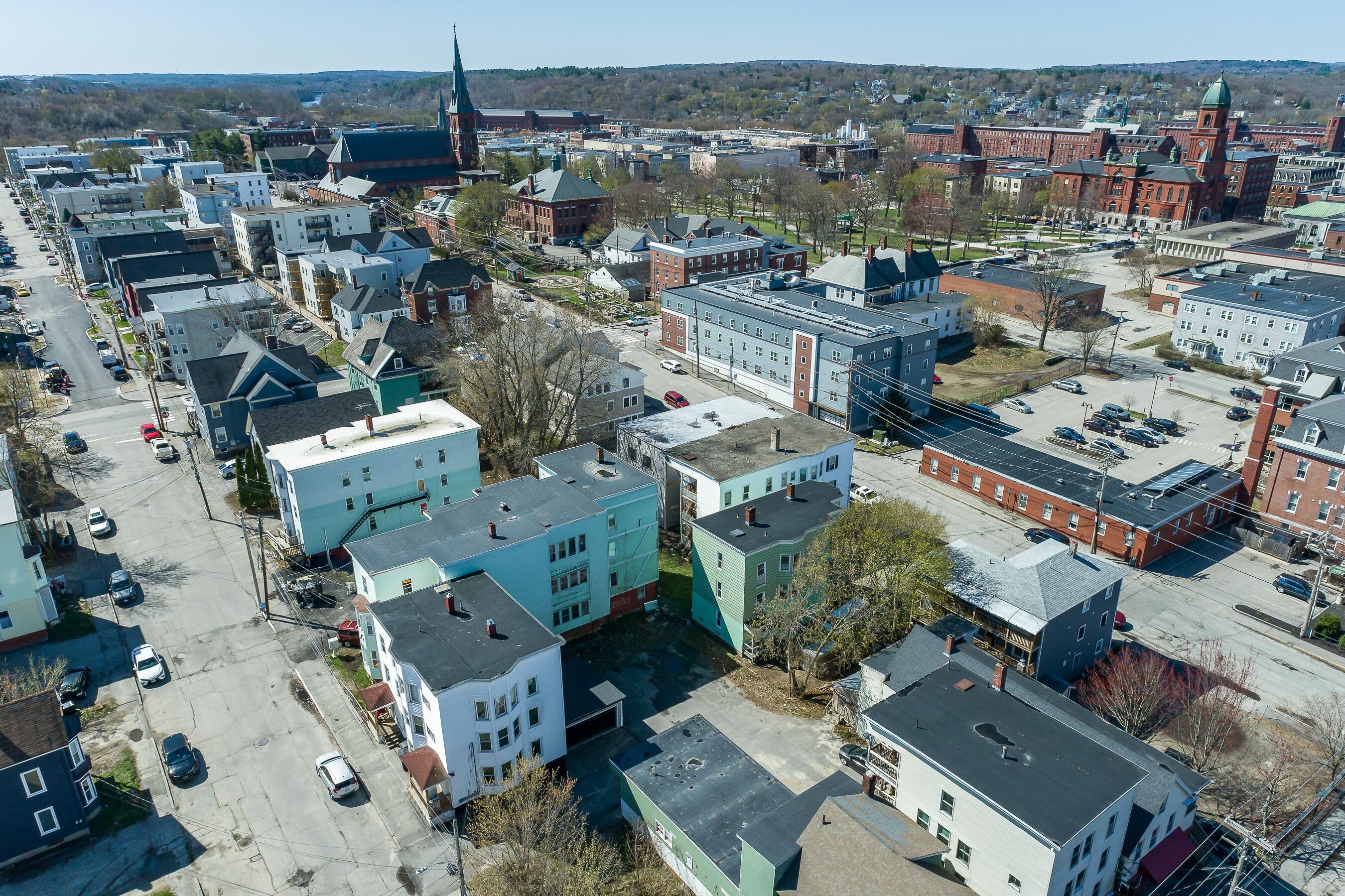 47-49 Pierce Street Lewiston, ME 04240 - Photo 3 of 35 5 - Drone (4)