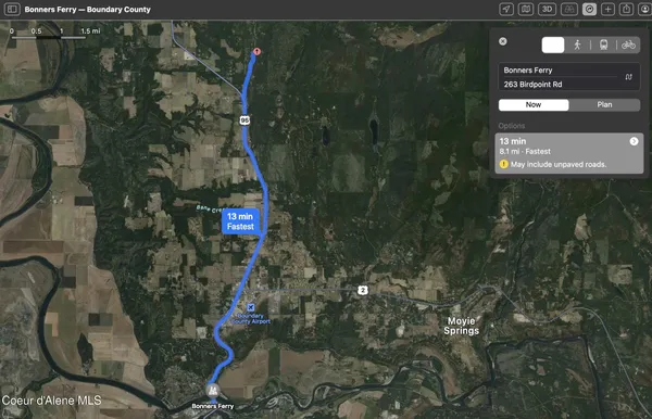 $400,000 | Nka Birdpoint Road, Bonners Ferry, ID 83805