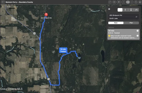 $400,000 | Nka Birdpoint Road, Bonners Ferry, ID 83805