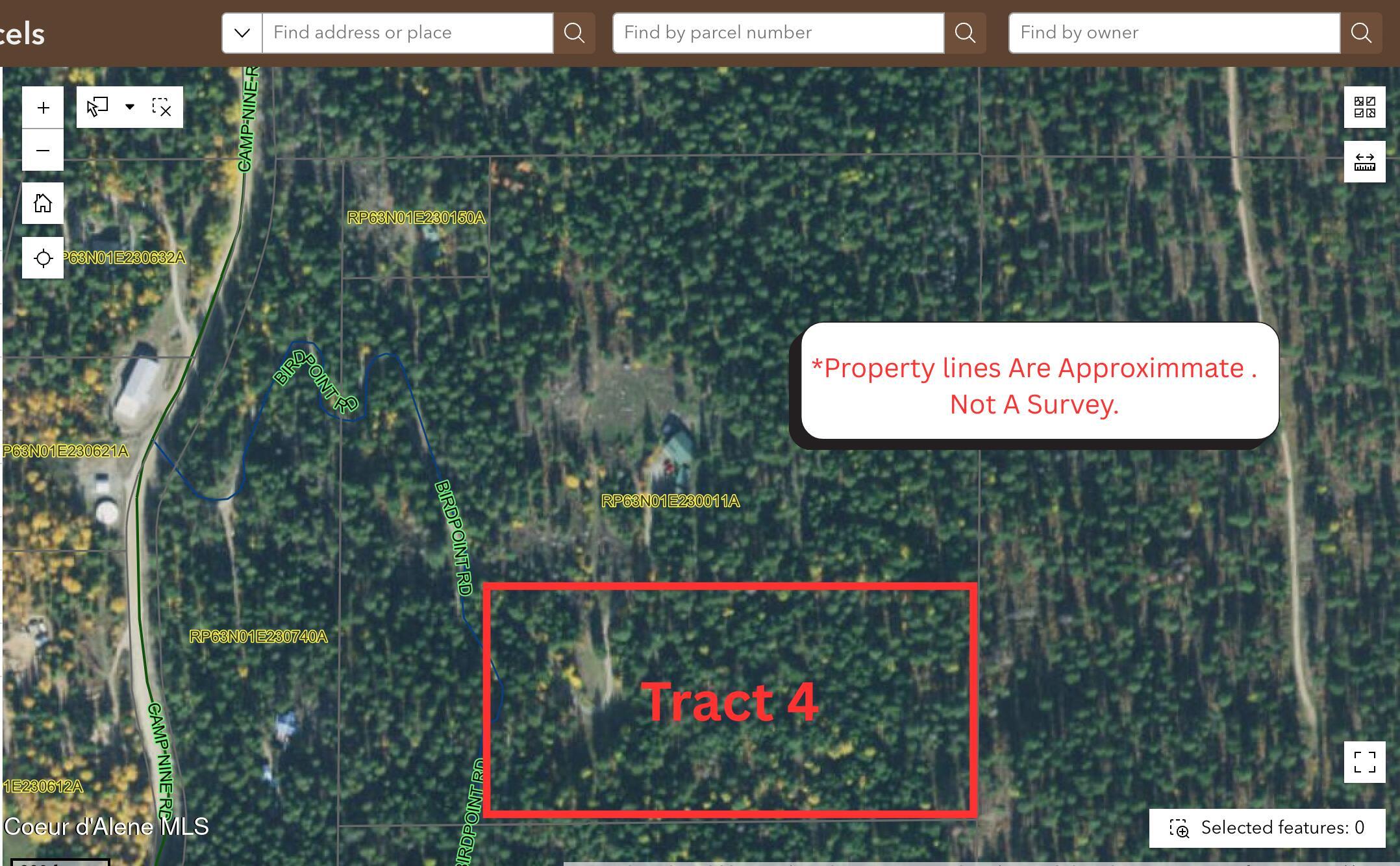 Nka Birdpoint Road Bonners Ferry, ID 83805 - Photo 7 of 27 Tract 4 County Aerial