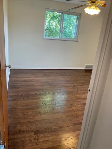 a view of room with window