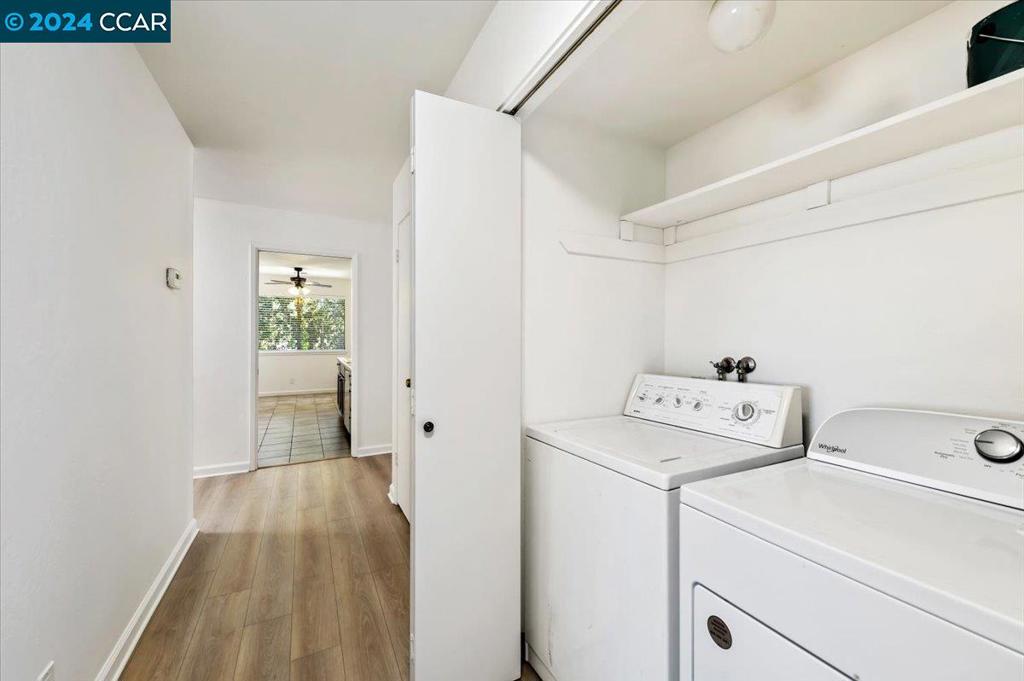 1050 Wesley Court Walnut Creek, CA 94597 - Photo 18 of 32 a utility room with dryer and washer