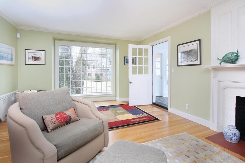 110 Arlington Road Brookline, MA 02467 - Photo 4 of 12 a living room with furniture and a window