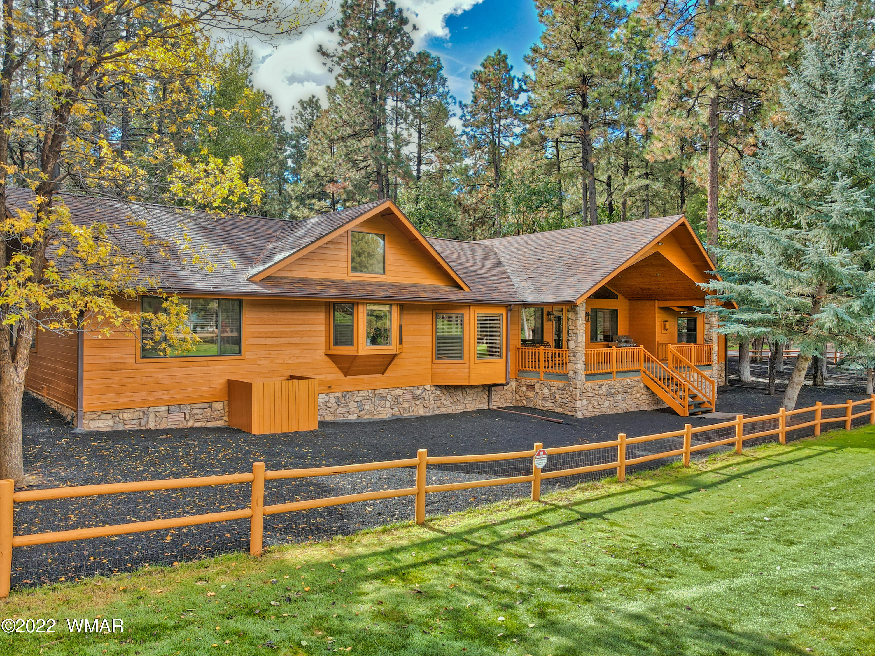 7214 Geronimo Road Pinetop, AZ 85935 - Photo 38 of 51 Back of Home