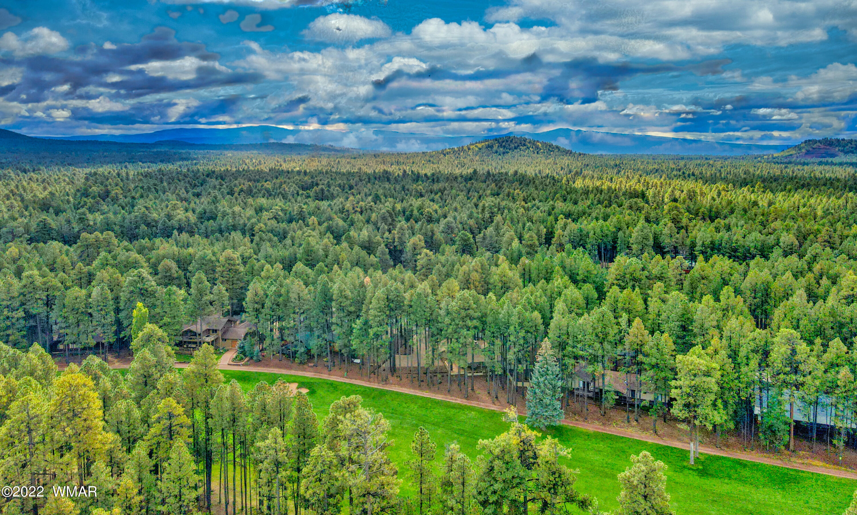 7214 Geronimo Road Pinetop, AZ 85935 - Photo 50 of 51 Aerial