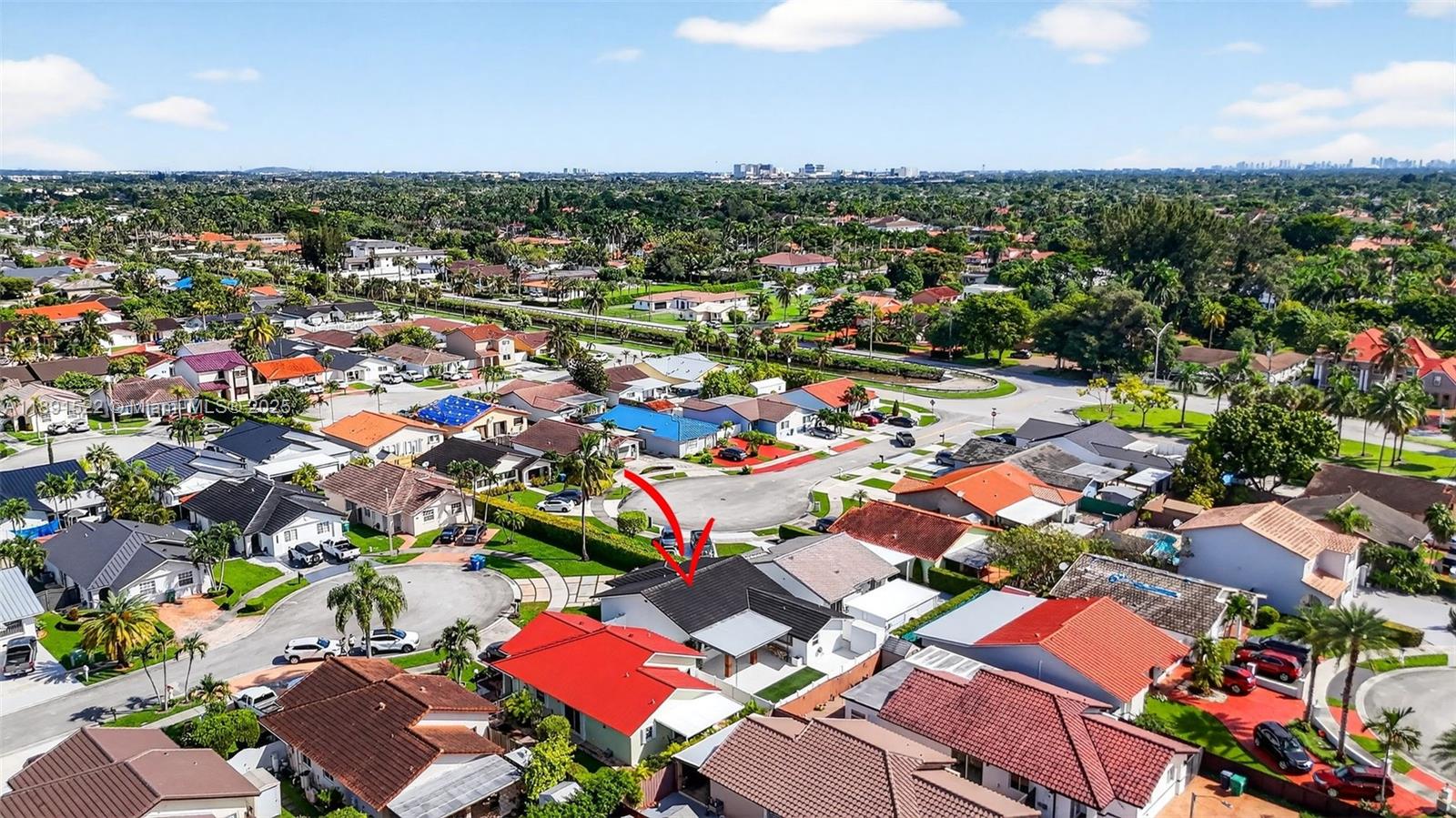 13280 Southwest 39th Terrace Miami, FL 33175 - Photo 56 of 57 an aerial view of residential houses with outdoor space