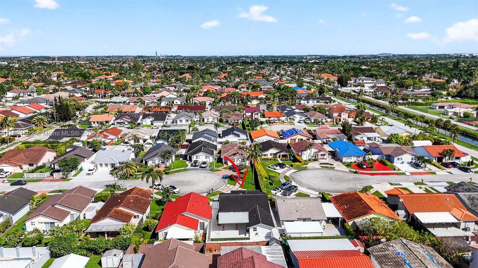 13280 Southwest 39th Terrace Miami, FL 33175 - Photo 57 of 57 an aerial view of residential houses with outdoor space