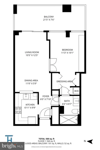 $350,000 | 701 Pennsylvania Avenue Northwest, Unit 1114, Washington, DC 20004