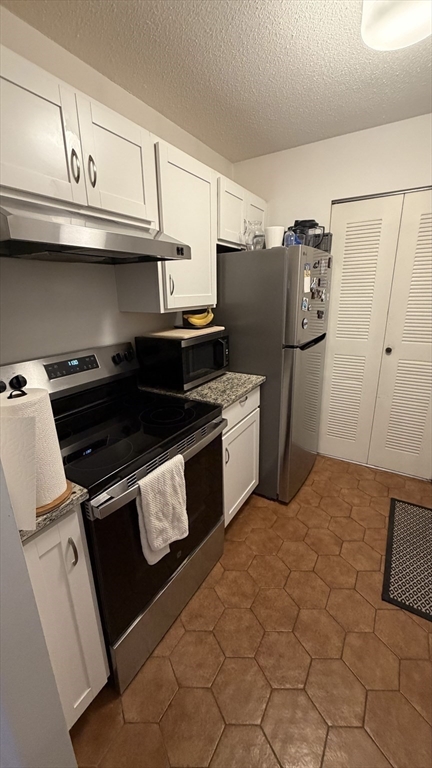 150 Lewis Street, Unit 302 Lynn, MA 01902 - Photo 2 of 18 a kitchen with stainless steel appliances a stove a refrigerator and cabinets