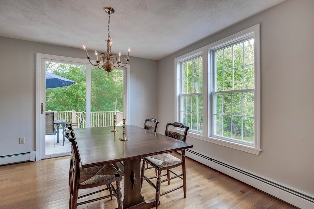 6 Peach Tree Path Andover, MA 01810 - Photo 7 of 33 a view of a dining room with furniture window and wooden floor