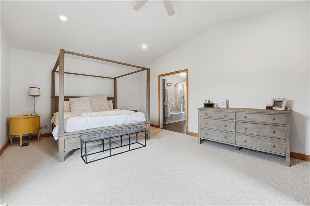 519 West Ridge Avenue Sharpsville, PA 16150 - Photo 24 of 48 a spacious bedroom with a bed and a cabinets