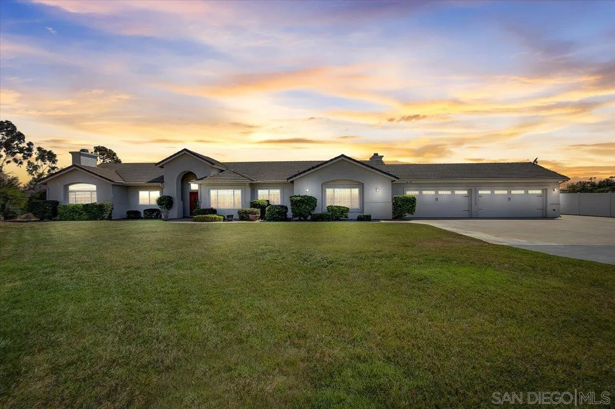 31210 Rivoli Road Valley Center, CA 92082 - Photo 57 of 62 a front view of a house with a yard