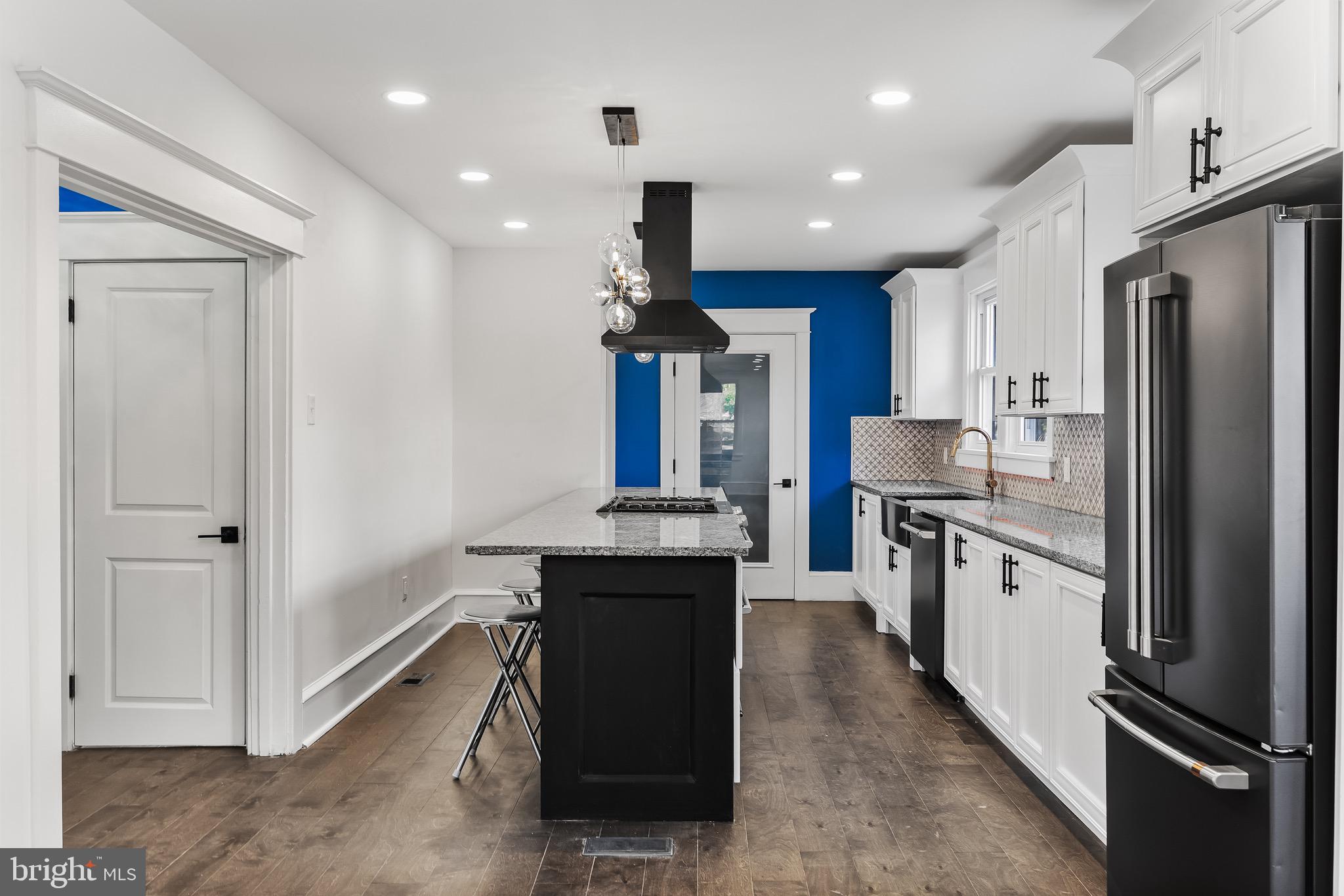 1013 Stone Road Laurel Springs, NJ 08021 - Photo 11 of 42 a kitchen with stainless steel appliances granite countertop a refrigerator and a stove