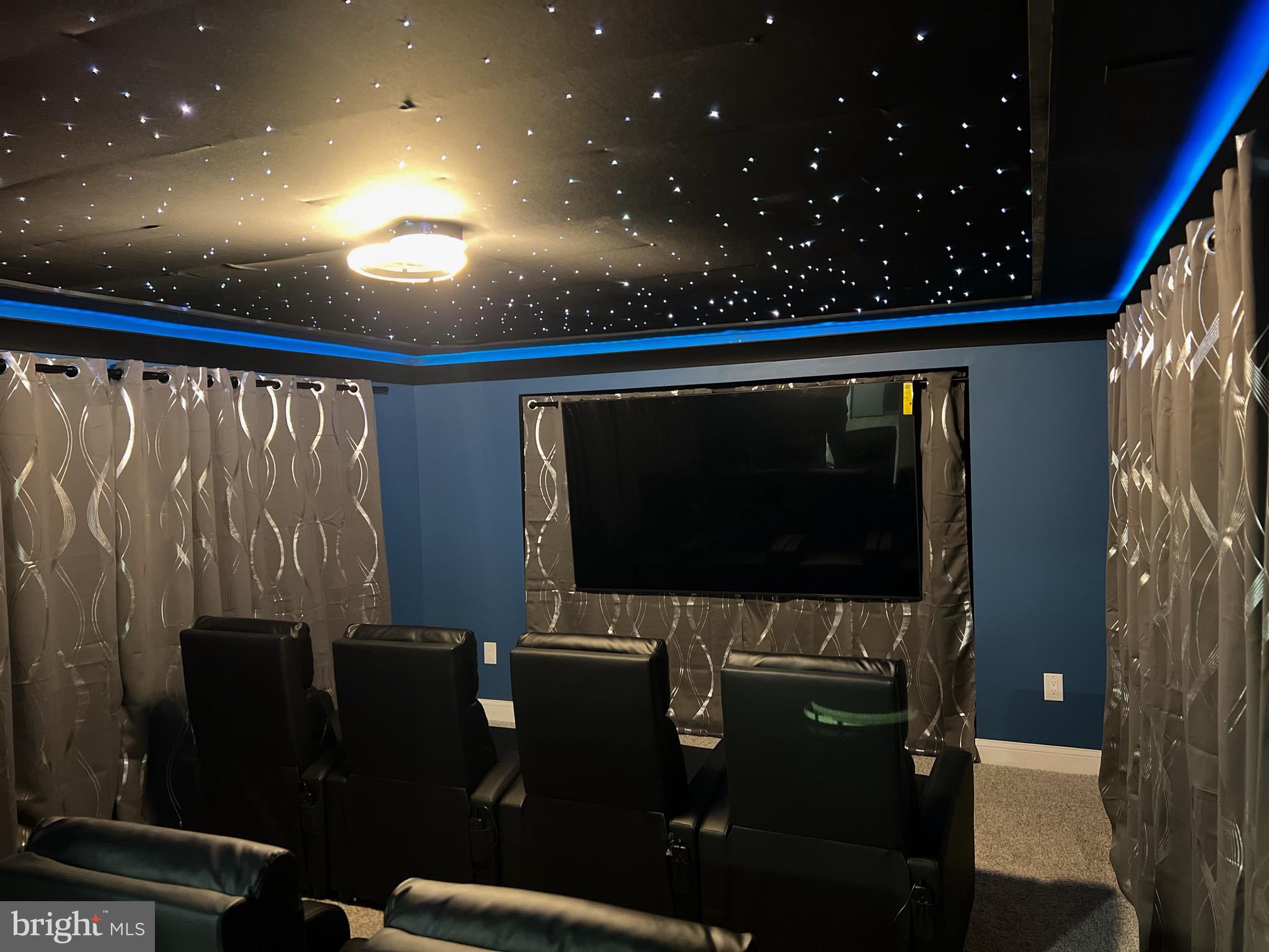 1013 Stone Road Laurel Springs, NJ 08021 - Photo 42 of 42 a projector room with a flat screen tv